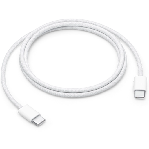 apple-usb-c-charge-cable-1m-2 کابل USB-C کنفی اورجینال اپل یک متری (60W) - تصویر 1